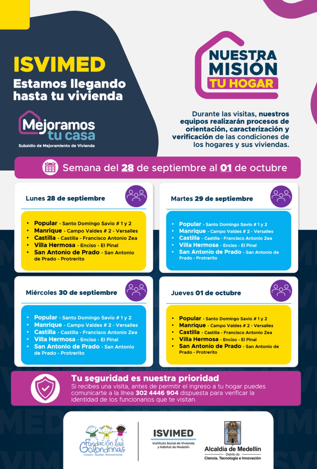 Prográmate para nuestras próximas jornadas de preinscripción